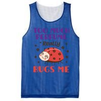 Too Much Perfume Really Bugs Me Funny Fragrance Pet Peeve Meaningful Gift Mesh Reversible Basketball Jersey Tank