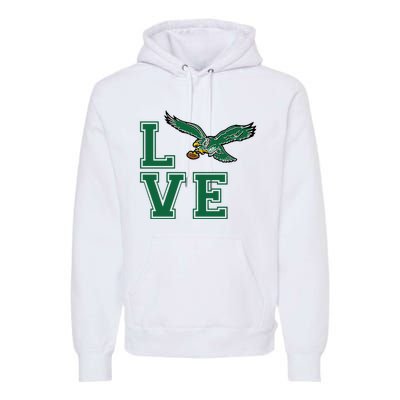 Team Mascot Philadelphia Football Champion Premium Hoodie