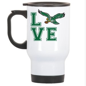 Team Mascot Philadelphia Football Champion Stainless Steel Travel Mug