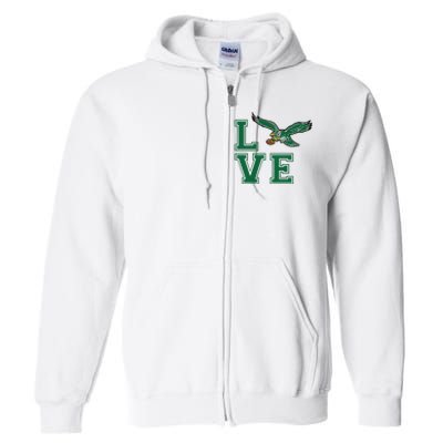 Team Mascot Philadelphia Football Champion Full Zip Hoodie