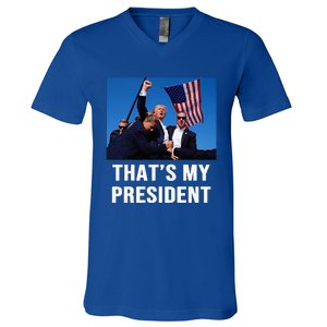 ThatS My President Trump 2024 V-Neck T-Shirt