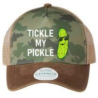 Tickle My Pickle Funny Jokes Sarcastic Legacy Tie Dye Trucker Hat