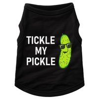 Tickle My Pickle Funny Jokes Sarcastic Doggie Tank