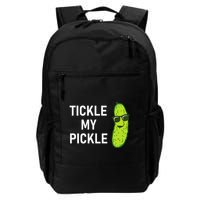 Tickle My Pickle Funny Jokes Sarcastic Backpack