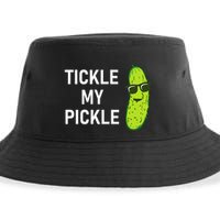 Tickle My Pickle Funny Jokes Sarcastic Sustainable Bucket Hat