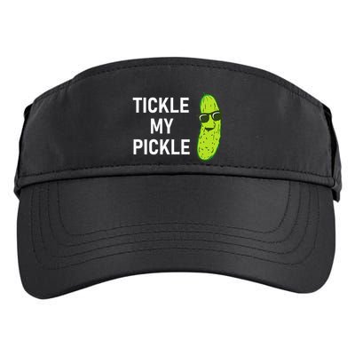 Tickle My Pickle Funny Jokes Sarcastic Adult Drive Performance Visor