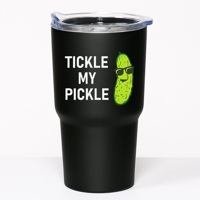 Tickle My Pickle Funny Jokes Sarcastic Tumbler