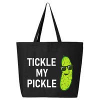 Tickle My Pickle Funny Jokes Sarcastic 25L Jumbo Tote