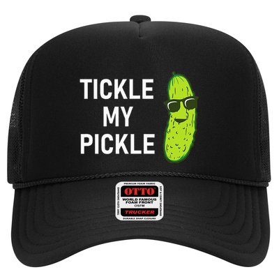 Tickle My Pickle Funny Jokes Sarcastic Trucker Hat