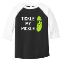 Tickle My Pickle Funny Jokes Sarcastic Toddler Fine Jersey T-Shirt