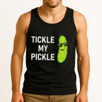 Tickle My Pickle Funny Jokes Sarcastic Tank Top