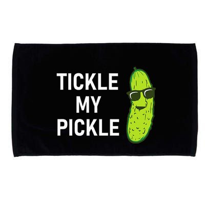 Tickle My Pickle Funny Jokes Sarcastic Microfiber Hand Towel