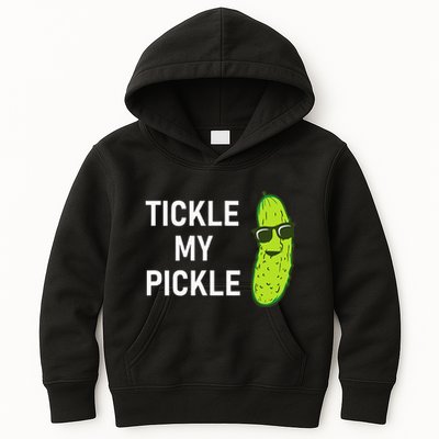 Tickle My Pickle Funny Jokes Sarcastic Kids Hoodie