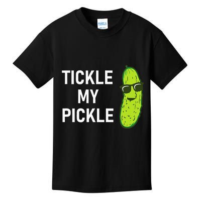 Tickle My Pickle Funny Jokes Sarcastic Kids T-Shirt