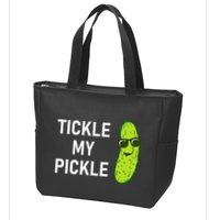 Tickle My Pickle Funny Jokes Sarcastic Zip Tote Bag