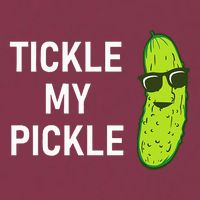 Tickle My Pickle Funny Jokes Sarcastic 16oz Travel Tumbler