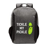 Tickle My Pickle Funny Jokes Sarcastic Vector Backpack