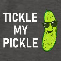 Tickle My Pickle Funny Jokes Sarcastic Vector Backpack