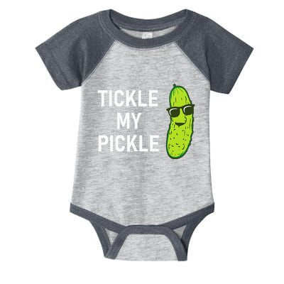 Tickle My Pickle Funny Jokes Sarcastic Infant Baby Jersey Bodysuit