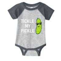 Tickle My Pickle Funny Jokes Sarcastic Infant Baby Jersey Bodysuit