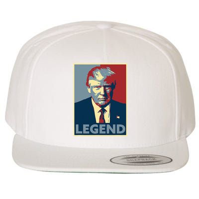Trump Mugshot Poster The Mugshot Wool Snapback Cap