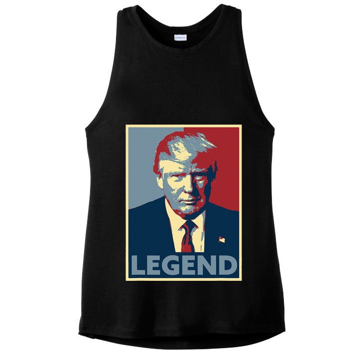 Trump Mugshot Poster The Mugshot Ladies PosiCharge Tri-Blend Wicking Tank