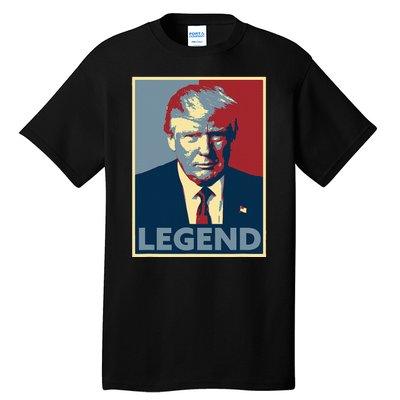 Trump Mugshot Poster The Mugshot Tall T-Shirt