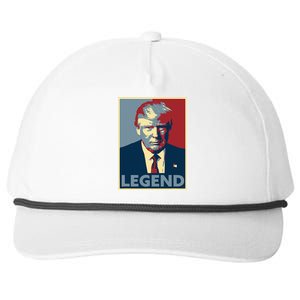 Trump Mugshot Poster The Mugshot Snapback Five-Panel Rope Hat