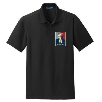Trump Mugshot Poster The Mugshot Dry Zone Grid Polo