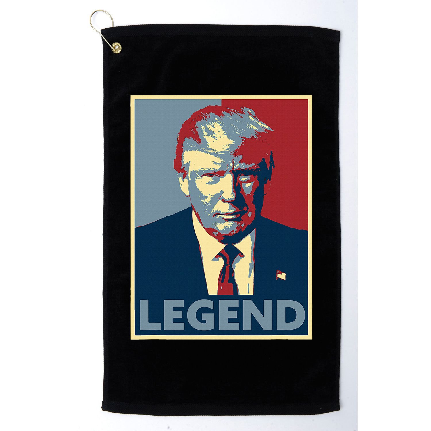Trump Mugshot Poster The Mugshot Golf Towel