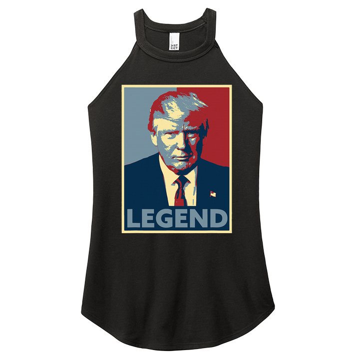 Trump Mugshot Poster The Mugshot Women's Perfect Tri Rocker Tank