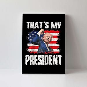 ThatS My President Raglan Canvas