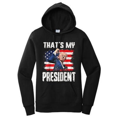 ThatS My President Raglan Women's Pullover Hoodie