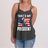 ThatS My President Raglan Women's Strappy Tank