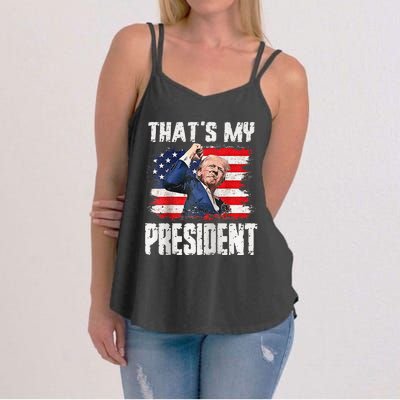 ThatS My President Raglan Women's Strappy Tank