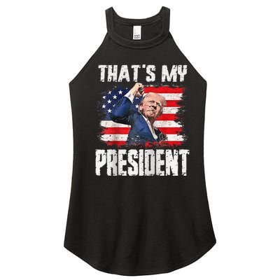 ThatS My President Raglan Women's Perfect Tri Rocker Tank