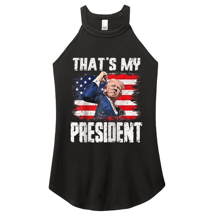 ThatS My President Raglan Women's Perfect Tri Rocker Tank