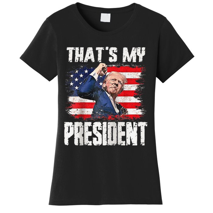 ThatS My President Raglan Women's T-Shirt