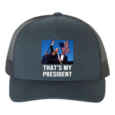 ThatS My President Trump Rally Shooter Mug Shot Trump Yupoong Adult 5-Panel Trucker Hat