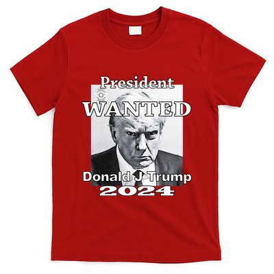 Trump Mugshot President Wanted T-Shirt