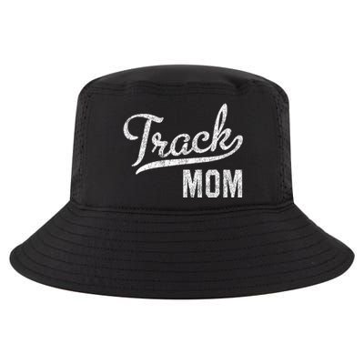 Track Mom Proud Track And Field Mom Gift Cool Comfort Performance Bucket Hat