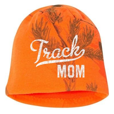 Track Mom Proud Track And Field Mom Gift Kati - Camo Knit Beanie