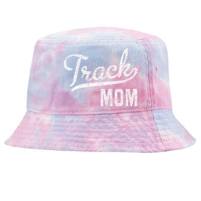 Track Mom Proud Track And Field Mom Gift Tie-Dyed Bucket Hat