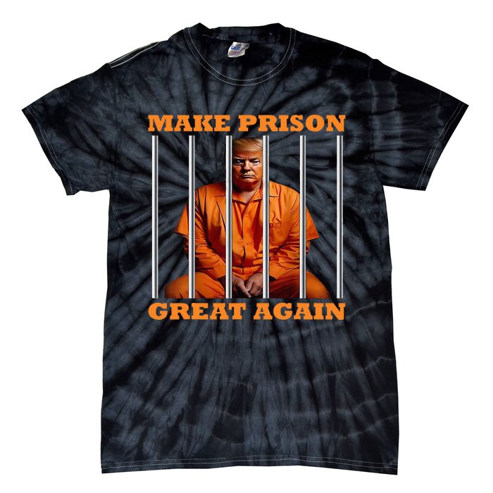 Trump Make Prison Great Again Tie-Dye T-Shirt