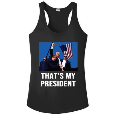 Thats My President Trump 2024 Ladies PosiCharge Competitor Racerback Tank