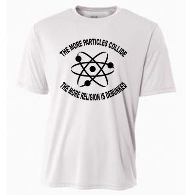 The More Particles Collide Humour Physics Lover Cooling Performance Crew T-Shirt