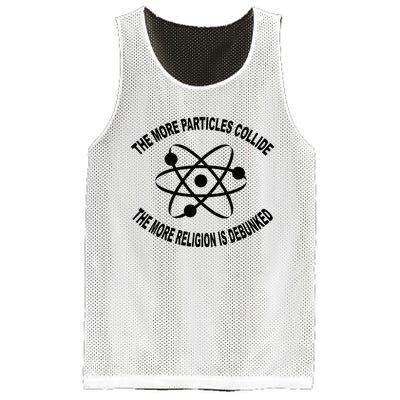 The More Particles Collide Humour Physics Lover Mesh Reversible Basketball Jersey Tank