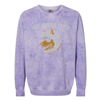 Tiny Moving Part Astro Dog Colorblast Crewneck Sweatshirt