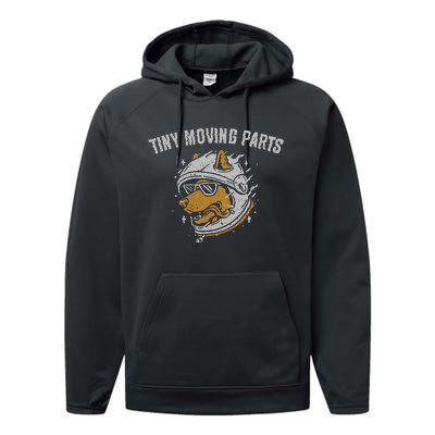 Tiny Moving Part Astro Dog Performance Fleece Hoodie