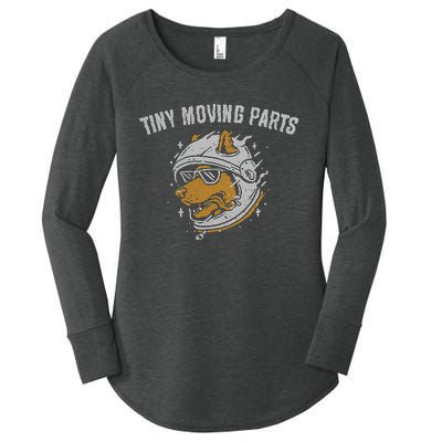 Tiny Moving Part Astro Dog Women's Perfect Tri Tunic Long Sleeve Shirt